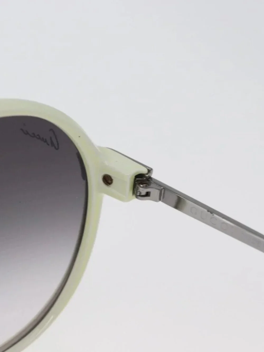 GUCCI Sunglasses plastic Black Auth hk3657